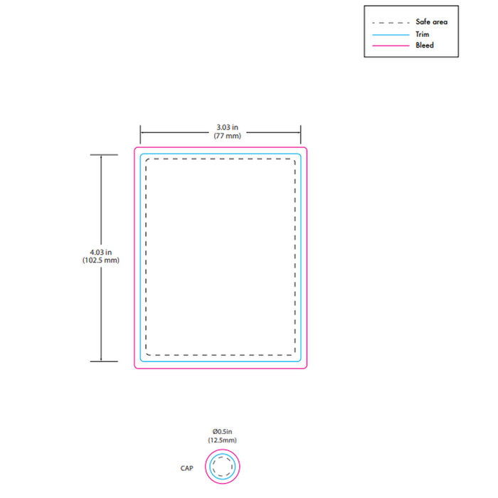 Chubby Gorilla 115mm Spiral CR Plastic Tubes With Labels & Application-Joint Tubes & Blunt Tubes