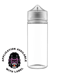Chubby Gorilla 120ML V3 Unicorn Bottle PET CR - Various Colors - (400 Count)-Dropper Bottles