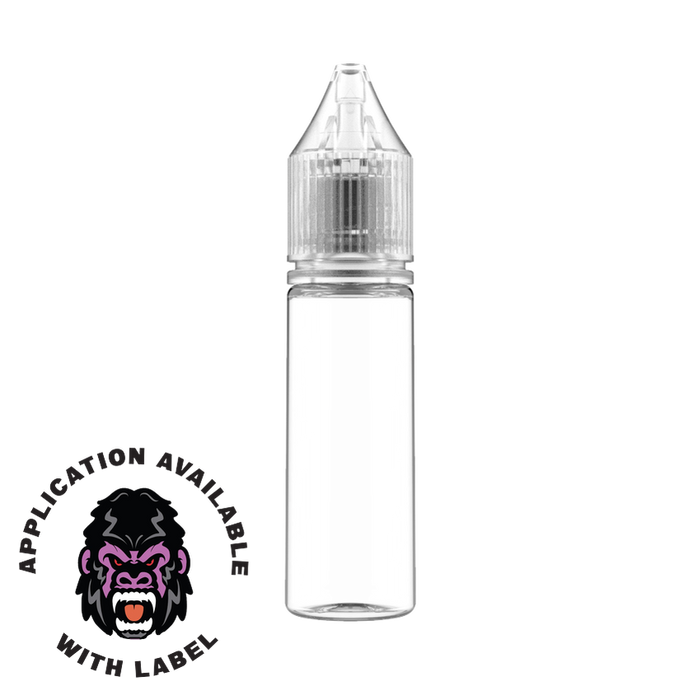 Chubby Gorilla 16.5ML V3 Unicorn Plastic Bottle PET CR - Various Colors - (1000 Count)-Dropper Bottles