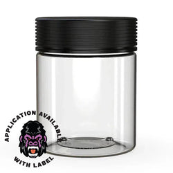Chubby Gorilla 18.5oz XL Spiral CR Plastic Containers - Various Colors - (60 Count)-Plastic Jar