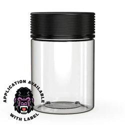 Chubby Gorilla 21.5oz XL Spiral CR Plastic Containers - Various Colors - (40 Count)-Plastic Jar