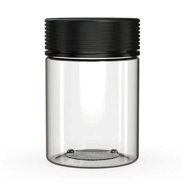 Chubby Gorilla 21.5oz XL Spiral CR Plastic Jar Containers with Labels and Application-Plastic Jar