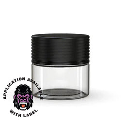 Chubby Gorilla 2oz Spiral CR Plastic Containers - Various Colors - (400 Count)-Plastic Jars