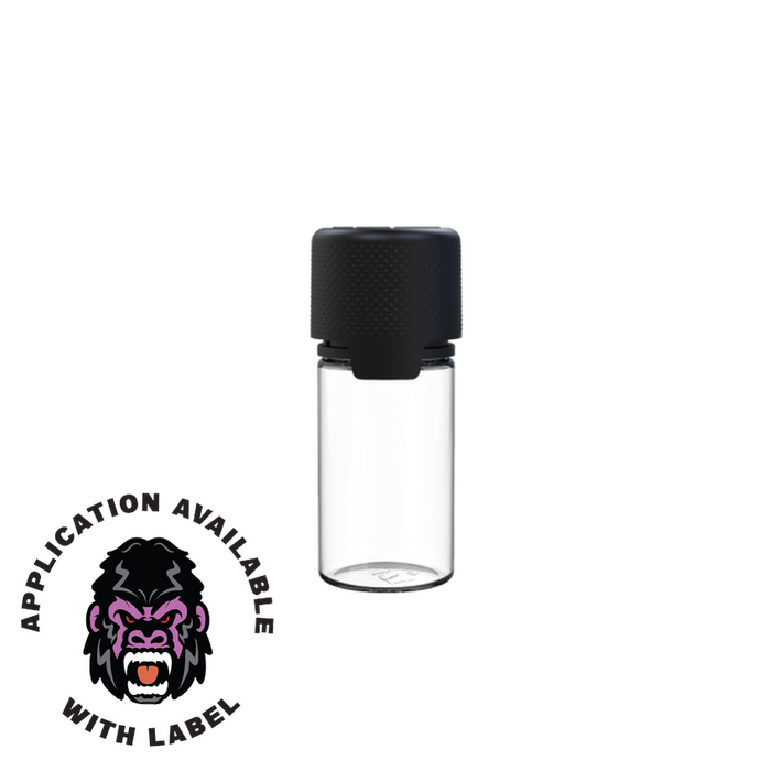 Chubby Gorilla 30ml Stubby Aviator CR Plastic Container w/ Inner Seal - Various Colors - (1,000 Count)-Aviator Container