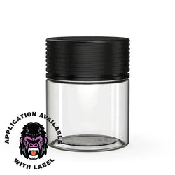Chubby Gorilla 3oz Spiral CR Plastic Containers - Various Colors - (400 Count)-Plastic Jar