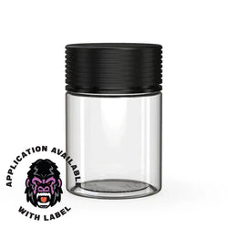 Chubby Gorilla 4oz Spiral CR Plastic Containers - Various Colors - (400 Count)-Plastic Jar