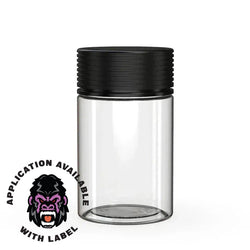Chubby Gorilla 5oz Spiral CR Plastic Containers - Various Colors - (300 Count)-Plastic Jar