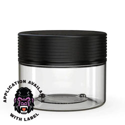 Chubby Gorilla 7.5oz XL Spiral CR Plastic Containers - Various Colors - (100 Count)-Plastic Jar