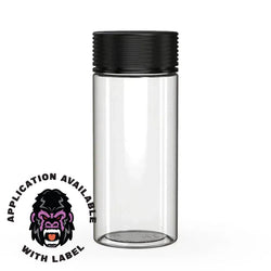 Chubby Gorilla 8oz Spiral CR Plastic Containers - Various Colors - (200 Count)-Plastic Jar
