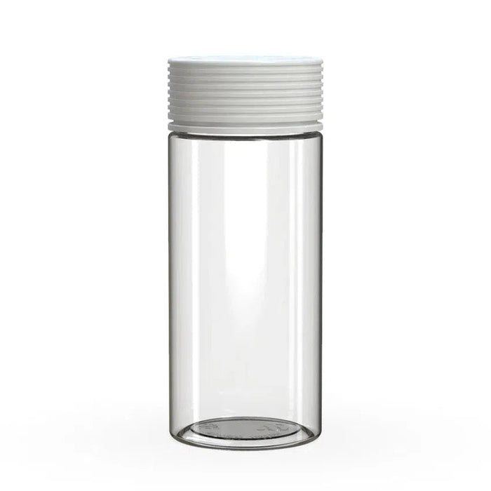 Chubby Gorilla 8oz Spiral CR Plastic Jar Containers With Labels and Application-Plastic Jar