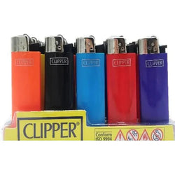 Clipper Lighter - Micro Asst - (50 Count Display)-Lighters and Torches
