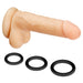CLOUD 9 DUAL DENSITY REALISTIC DILDO 6" W/ BALLS-ADULT PRODUCTS > Dildo