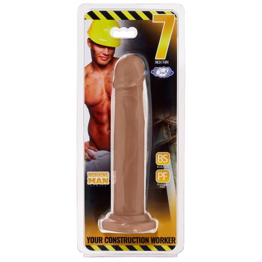 CLOUD 9 WORKING MAN 7" DILDO &SUCTION BASE YOUR MECHANIC-ADULT PRODUCTS > Dildo