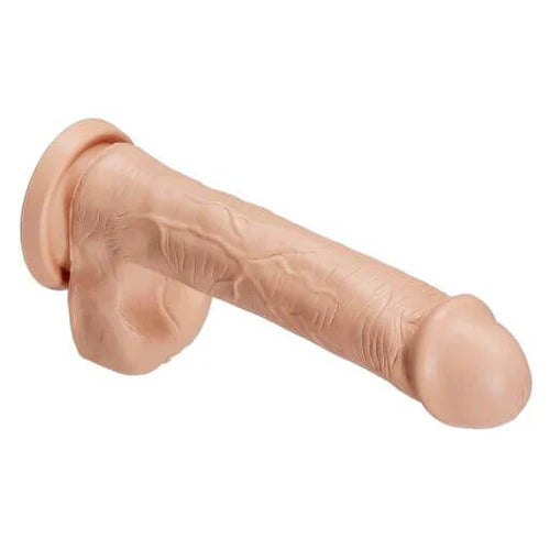 CLOUD 9 WORKING MAN 8" DILDO W/ BALLS and SUCTION BASE-ADULT PRODUCTS > Dildo