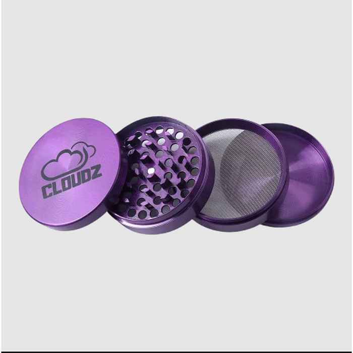 Cloudz Grinder 75mm - Assorted Colors - (6 Count Display)-Grinders