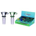 Clover 14mm Male Diamond Rim Glass Bowl (12 Count Display)-Glass Water Pipes