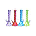 Clover 15" 7mm Swirl Waterpipe - Colors May Vary - (1 Count)-Glass Water Pipes