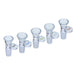 Clover 19mm Male Round Pull Glass Bowl (12 Count Display)-banger