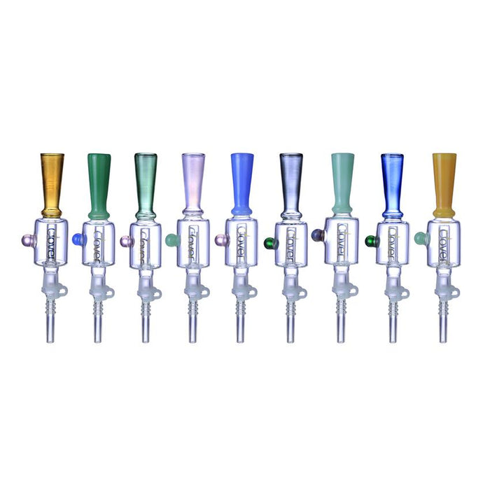 CLOVER 6" Rounded Dab Straw - Colors May Vary - (1 Count)-Dab Tools