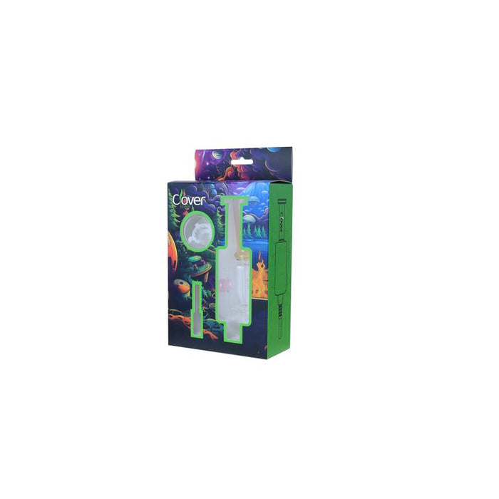 CLOVER 6" Rounded Dab Straw - Colors May Vary - (1 Count)-Dab Tools