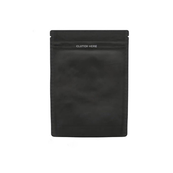Clutch N Pull Mylar Bag 1 Oz - 28 Grams - Child Resistant - Opaque Black or White - (1000 to 50,000 Count)-Mylar Smell Proof Bags