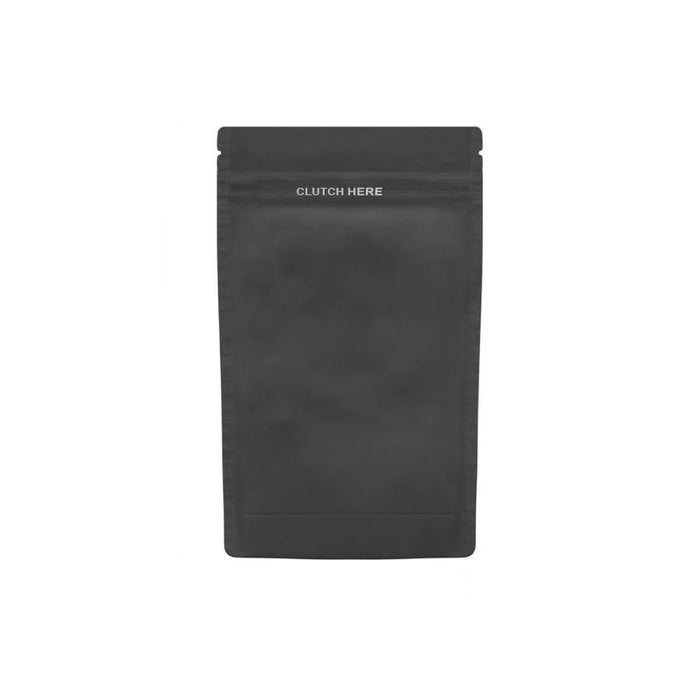 Clutch N Pull Mylar Bag - 1/2 Oz - 14 Grams - Child Resistant - Opaque Black or White - (1000 to 50,000 Count)-Mylar Smell Proof Bags
