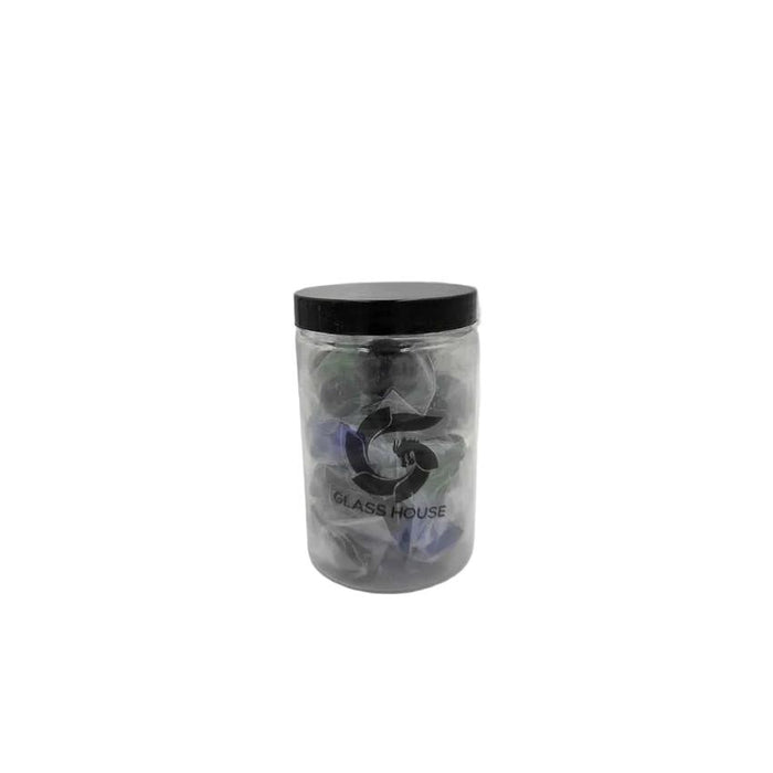 Cobalt Terp Ball pearl capsule Kit - 3 Piece Set - Color May Vary - (12 Count Jar)-Concentrate Containers and Accessories-MJ Wholesale