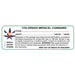 Colorado "Canna Strain & Gram Label" 1" x 3" Inch 1000 Count-Prescription Labels & State Compliant Labels