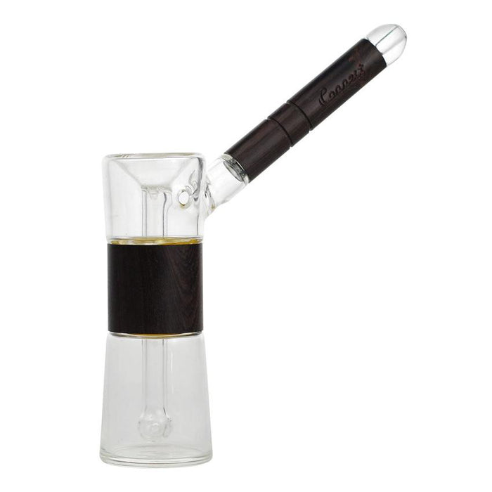 Connect Wooden Bubbler Ebony (1 Count)-Smoking Essentials