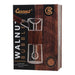 Connect Wooden Bubbler Walnut (1 Count)-Smoking Essentials
