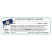 Connecticut "Canna Strain & Weight Label" 1" x 3" Inch 1000 Count-Prescription Labels & State Compliant Labels