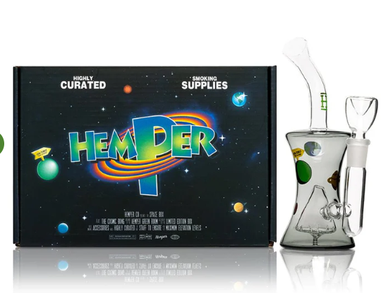 5.5" Hemper Cosmic Waterpipe - (1 Count)-Hand Pipes, Rigs, & Bubblers