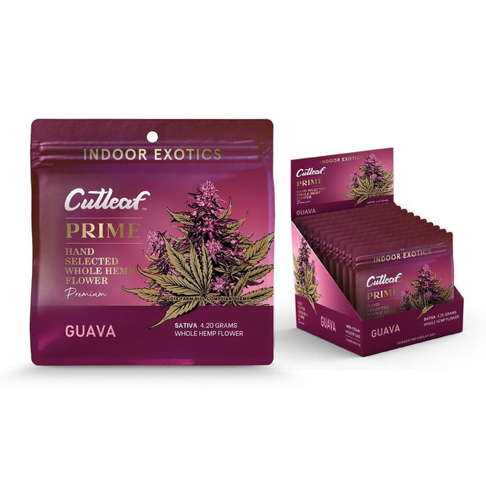 Cutleaf Prime THCA Flower 4.2g - (10 Count Display)-Hemp Flower