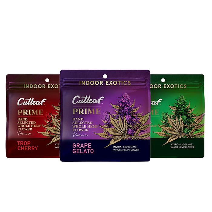 Cutleaf Prime THCA Flower 4.2g - (10 Count Display)-Hemp Flower