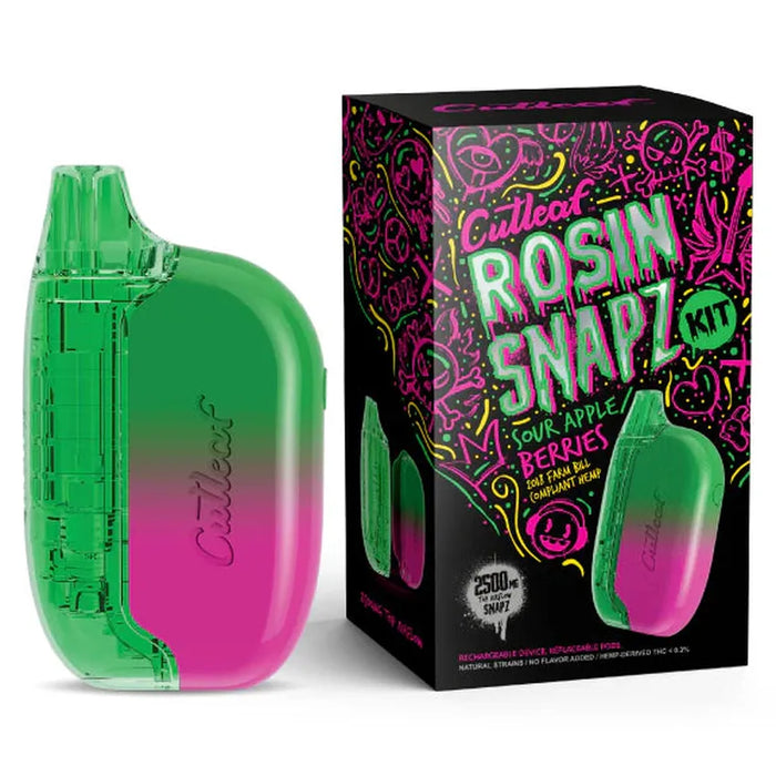 Cutleaf Rosin Snapz Kit 2500MG - (6 Count Displays)-Vape Pens