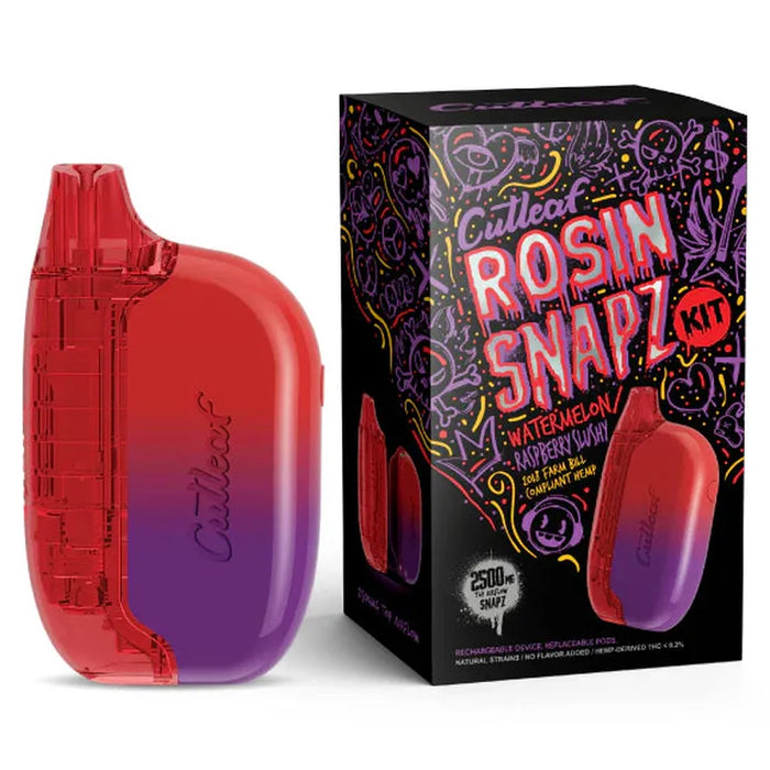Cutleaf Rosin Snapz Kit 2500MG - (6 Count Displays)-Vape Pens