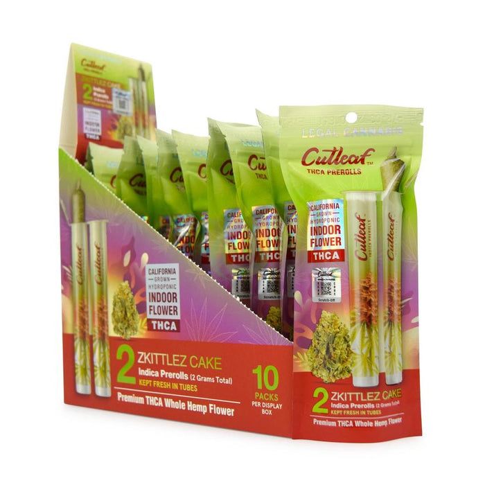 Cutleaf THCA Pre-Rolls - (10 Count Displays)-CBD Flower