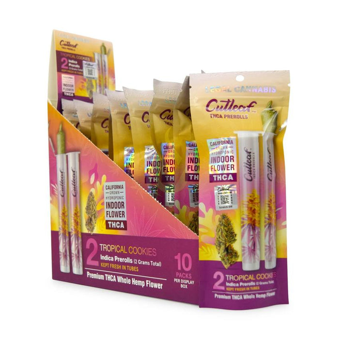 Cutleaf THCA Pre-Rolls - (10 Count Displays)-CBD Flower