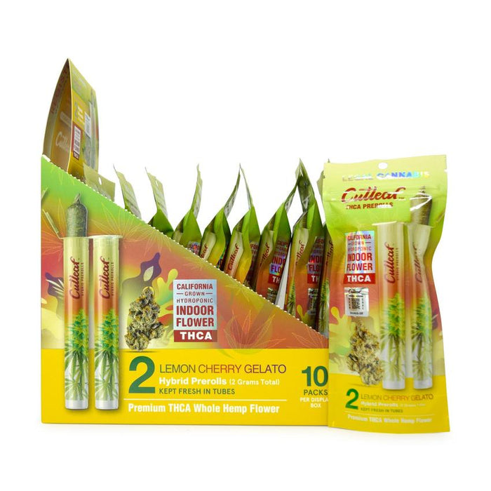 Cutleaf THCA Pre-Rolls - (10 Count Displays)-CBD Flower