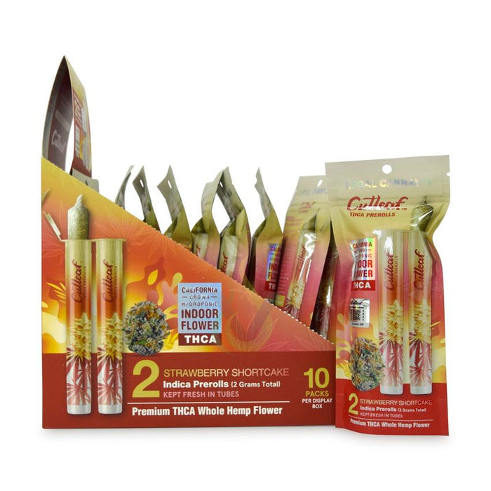 Cutleaf THCA Pre-Rolls - (10 Count Displays)-CBD Flower