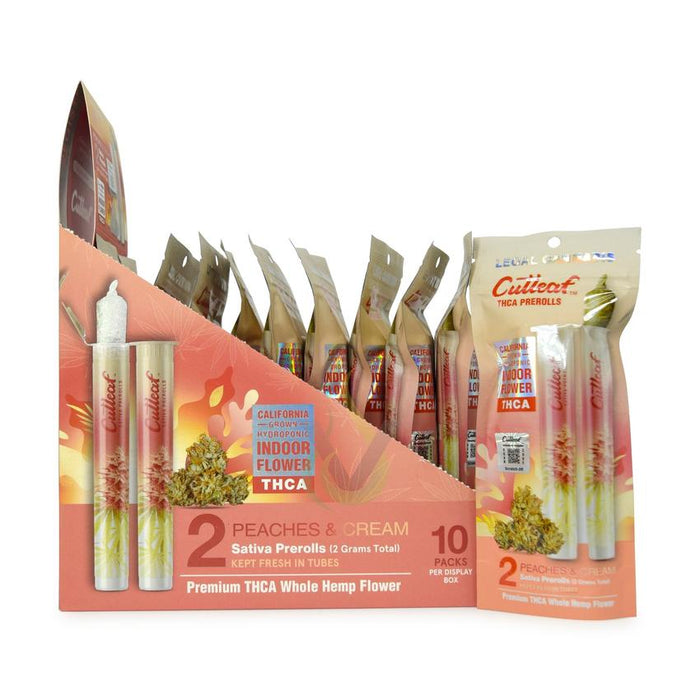 Cutleaf THCA Pre-Rolls - (10 Count Displays)-CBD Flower