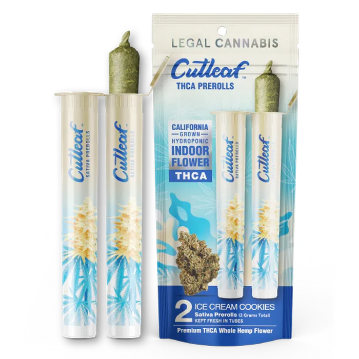 Cutleaf THCA Pre-Rolls - (10 Count Displays)-CBD Flower