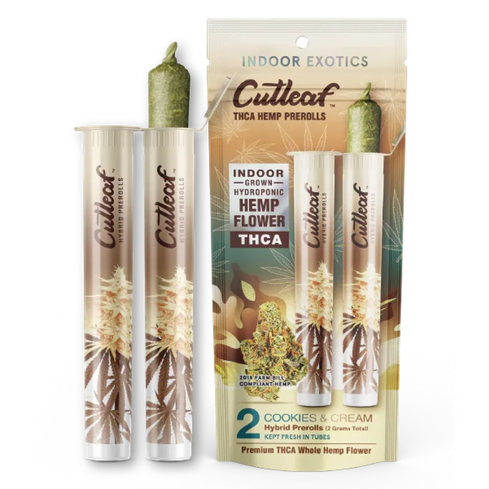 Cutleaf THCA Pre-Rolls - (10 Count Displays)-CBD Flower