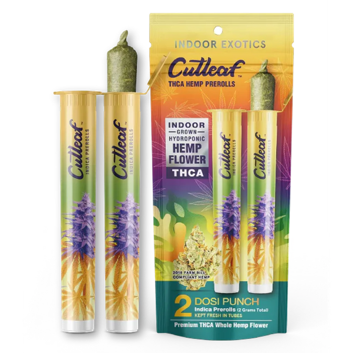 Cutleaf THCA Pre-Rolls - (10 Count Displays)-CBD Flower