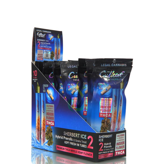 Cutleaf THCA Pre-Rolls - (10 Count Displays)-CBD Flower
