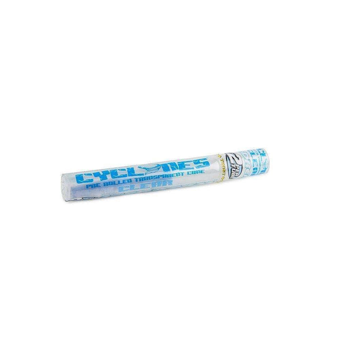 Cyclones Clear Cones - Ice Dream Flavor - (24 Count Display)-Papers and Cones