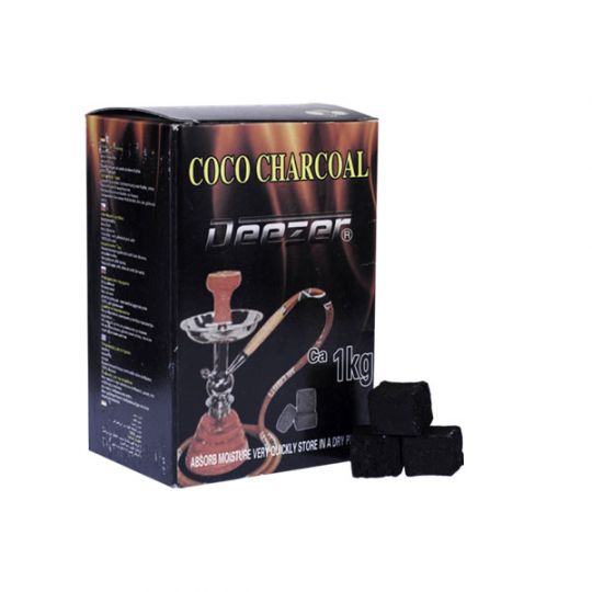 Deezer Coco Charcoal - (1 Box)-Hand Glass, Rigs, & Bubblers
