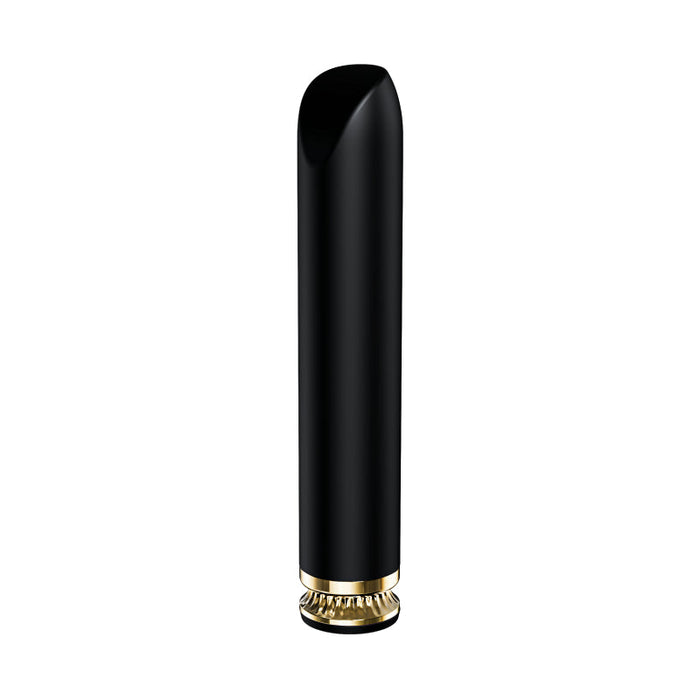 Devine Chrome Accent Mini Bullet - Black-Bullet
