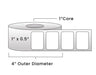 Direct Thermal Labels - Metrc Label - 1" x 0.5" - 1" Core / 4" Outer Diameter - (2410 Labels Per Roll)-Stock Labels