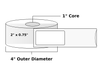 Direct Thermal Labels - Metrc Label - 2" x 0.75" - 1" Core / 4" Outer Diameter - (5610 Labels Per Roll)-Stock Labels